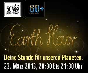 Earth Hour 2013 - Ja zur Energiewende!