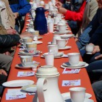 Große Kaffeetafel zum 150. Geburtstag der Sozialdemokratie