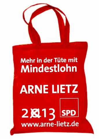 Mehr in der Tüte mit Mindestlohn!